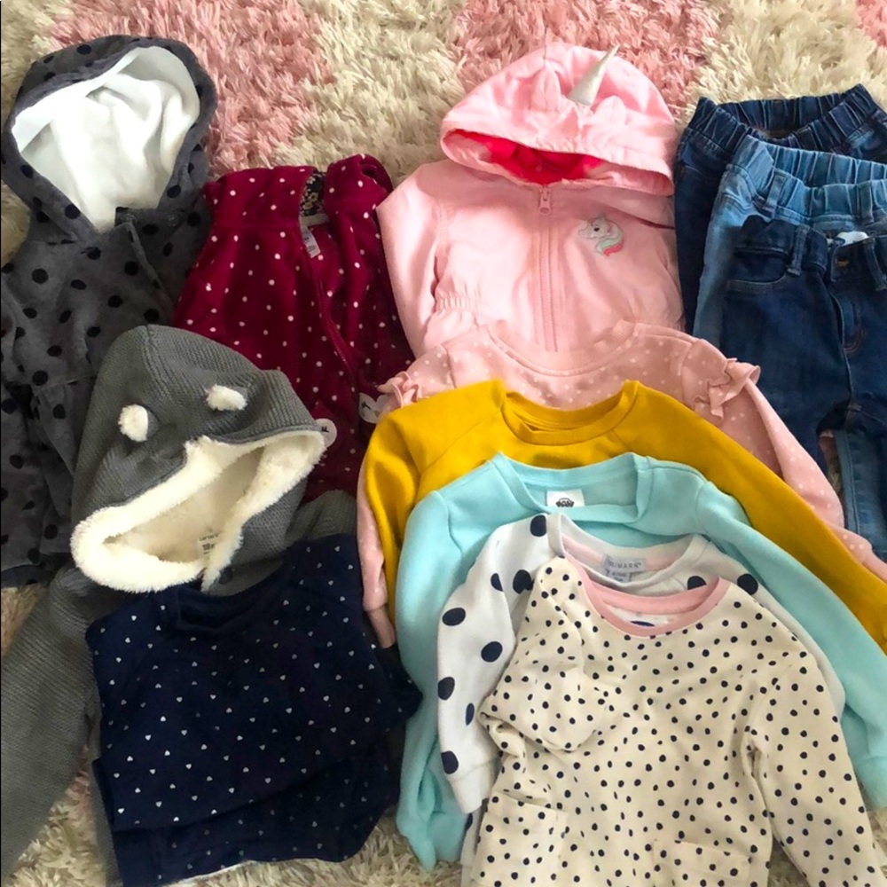 Variety of 18 month Girl clothes
